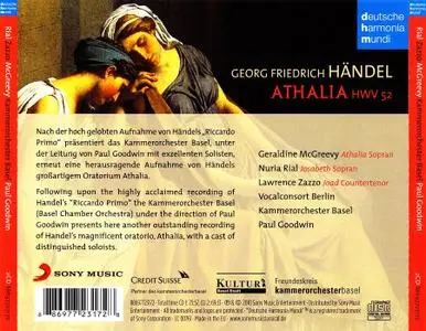 Paul Goodwin, Kammerorchester Basel, Vocalconsort Berlin - Handel: Athalia (2010)