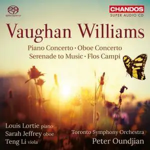 Vaughan Williams: Piano Concerto, Oboe Concerto, Serenade to Music & Flos Campi (2018) [Official Digital Download 24/96]