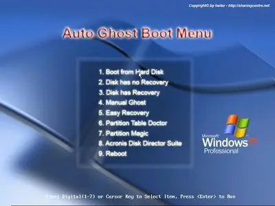 Ghost Windows Xp Service Pack 3 Upgrade Auto Drivers Multiboot
