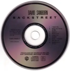 David Sanborn - Backstreet (1983) {Warner}