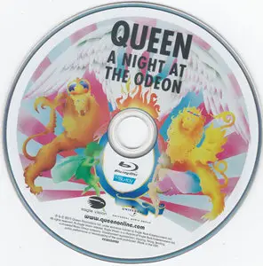 Queen - A Night At The Odeon: Hammersmith 1975 (2015) [CD + DVD & Blu-Ray + BDRip 720p] Re-up