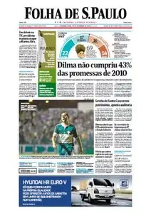 Folha de São Paulo - 29 de setembro de 2014 - Segunda