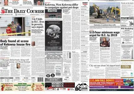 Kelowna Daily Courier – November 22, 2017