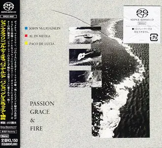 Al Di Meola, John Mclaughlin, Paco de Lucia - Passion, Grace & Fire (1983) [Japanese Reissue 2001] PS3 ISO + DSD64 + Hi-Res FLA
