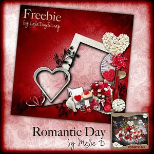 Scrap Kit : Be Mine, Romantic Quick Page & 2 Clusters