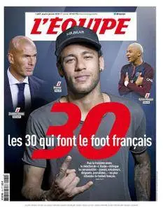 L'equipe du Jeudi 4 Janvier 2018