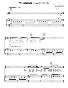 Working Class Hero - John Lennon (Piano-Vocal-Guitar)