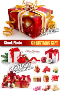 UHQ Stock Photo - Christmas gift
