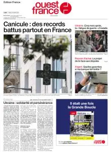 Ouest-France Édition France – 19 juillet 2022