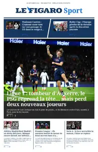 Le Figaro Sport - 28 Septembre 2025