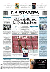 La Stampa - 9 Settembre 2025