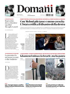 Domani - 5 Ottobre 2024