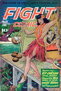 Fight Comics 035 1944 Fiction House c2c soothsayr