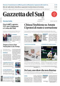 Gazzetta del Sud Messina - 8 Luglio 2025