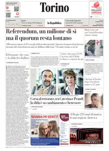 la Repubblica Torino - 10 Giugno 2025
