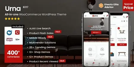 Urna v2.6 - All-in-one WooCommerce WordPress Theme