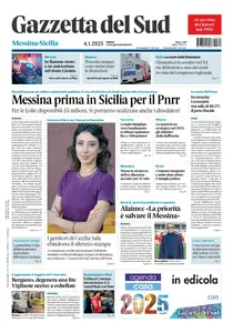 Gazzetta del Sud Messina - 4 Gennaio 2025