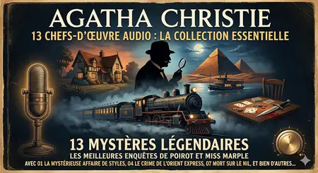 Agatha Christie, "La collection audio de référence - 13 enquêtes légendaires"