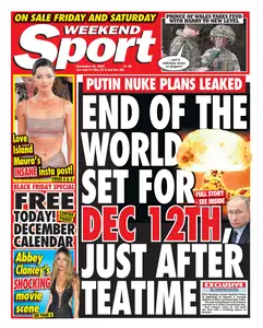 Weekend Sport - 29 November 2024