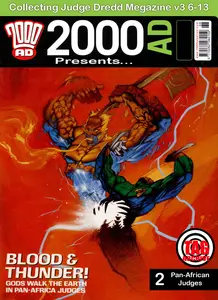 2000AD Presents Pan African Judges 02 Fear of the Gods (2008 xx) 56p (compiled by Kritter TAG