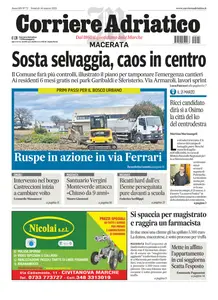 Corriere Adriatico Macerata - 14 Marzo 2025