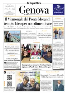 la Repubblica Genova - 14 Dicembre 2024