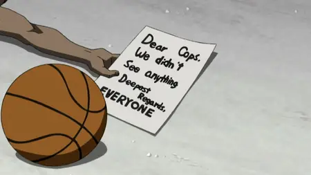 The Boondocks (2005 S02E03 Thank You for Not Snitching BLACKHAT