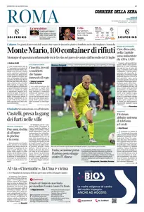 Corriere della Sera Roma - 25 Agosto 2024