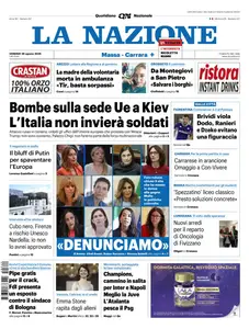 La Nazione Massa Carrara - 29 Agosto 2025