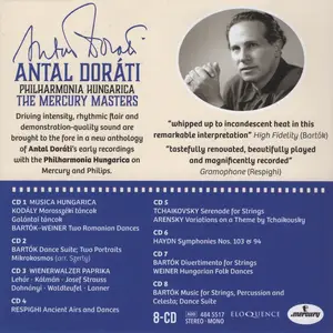 Antal Doráti, Philharmonia Hungarica - The Mercury Masters [8CDs] (2025)