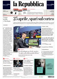 la Repubblica - 26 Aprile 2026