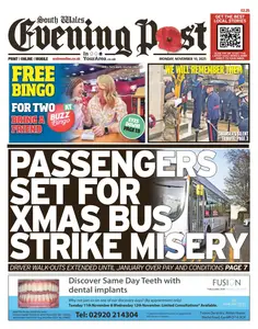 South Wales Evening Post - 10 November 2025