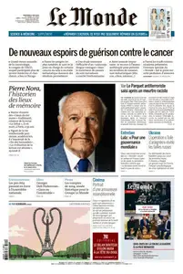Le Monde du Mercredi 4 Juin 2025
