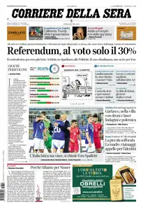 Corriere della Sera - 10 Giugno 2025