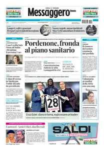 Messaggero Veneto Pordenone - 4 Gennaio 2025