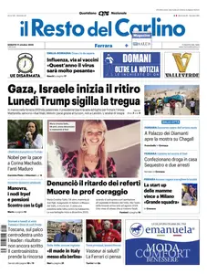 Il Resto del Carlino Ferrara Rovigo - 11 Ottobre 2025