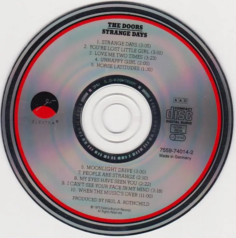 The Doors - Strange Days (1967) {1991, Remastered} / AvaxHome