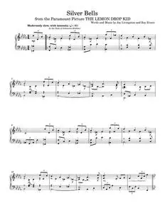 Silver Bells (in the style of Johannes Brahms) (arr. David Pearl) - David Pearl, Jay Livingston, Ray (Piano Solo)