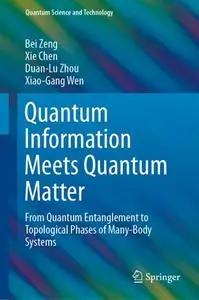 Quantum Information Meets Quantum Matter: From Quantum Entanglement to Topological Phases of Many-Body Systems (Repost)