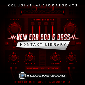Xclusive Audio New Era 808 & Bass Library KONTAKT