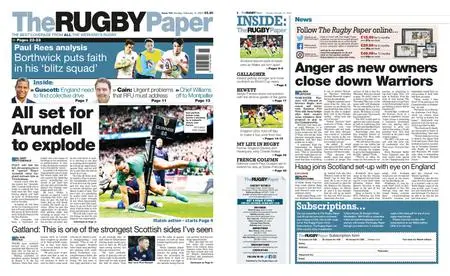 The Rugby Paper – February 12, 2023