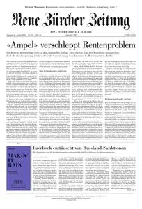 Neue Zürcher Zeitung International - 26 August 2023