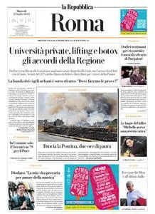 la Repubblica Roma - 25 Luglio 2023