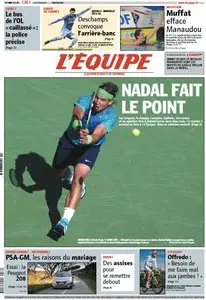 L'Equipe Edition du Mardi 20 Mars 2012