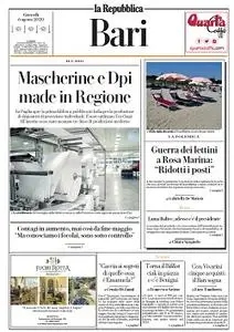 la Repubblica Bari - 6 Agosto 2020