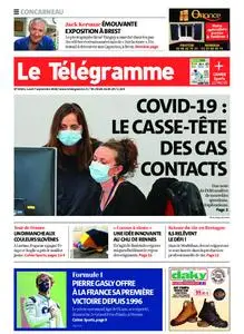 Le Télégramme Concarneau – 07 septembre 2020