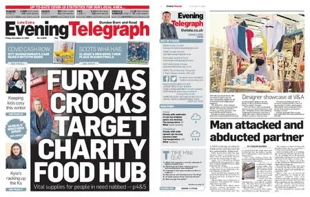 Evening Telegraph First Edition – November 13, 2020