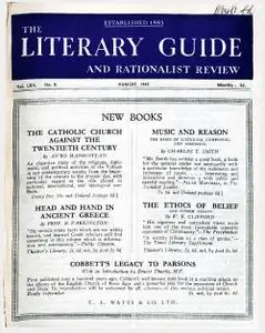 New Humanist - The Literary Guide, August 1947