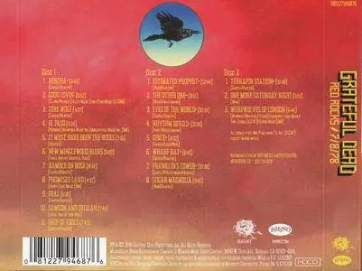 Grateful Dead - Red Rocks 7-8-78 (2016) {3CD, HDCD, Rhino 081227946876}