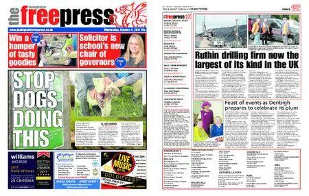 Denbighshire Free Press – October 04, 2017